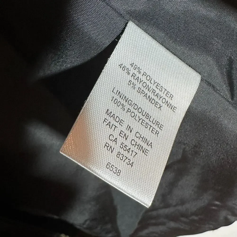 CARRE NOIR dark floral fairycore grunge blazer jacket womans‎ Medium - Picture 6 of 7